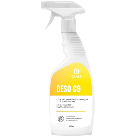 Профхим антисептик кожный д/дезинфекции рук, спирт+ЧАС Grass/DESO C9, 0,6л
