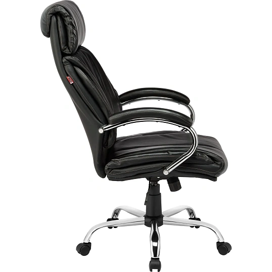 Кресло BN_Dp_Руководителя EChair-516 RT рецикл.кожа черная,
