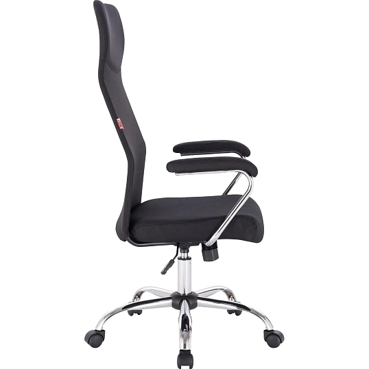 Кресло BN_Sp_EChair-590 TC ткань черный, хром