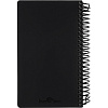 Ежедневник недатированный А5 AGENDA на спирали, черный, 128л 3-746/01