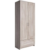 Шкаф для одежды ШС_Сириус 2 двери и 1 ящик дуб сонома