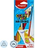 Карандаши цветные Maped COLOR'PEPS DUO COLORS двухст,3хгр,дерев,24цв,829600