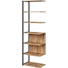Полустеллаж для документов K-Loft  241H025 645х400х2105 дуб натур/черный