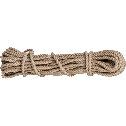Веревка джутовая 8мм в мотках по 20м