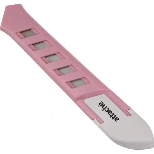 Нож универсальный Attache 18 мм пластиковый роз.авто