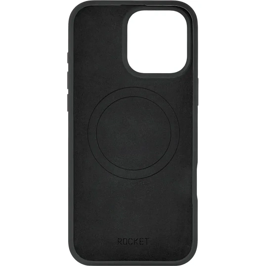 Чехол Rocket Silk iPhone16 Pro Max,solid-silicone, чёрн(RCS672BL69PSL-I24M)