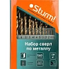 Набор сверл по металлу Sturm! d1-10mm, 19шт, титановое покр. (1055-03-SS3)