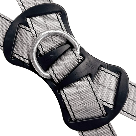 Привязь страховочная УСП-2Ж 'КОМФОРТ'+светоотр.,петли для инструмента,К