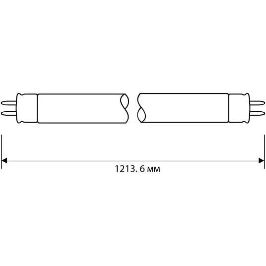 Лампа люминесцентная Camelion FT8-36W/54 6500K 3009