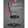 Кресло VB_EChair-655/SL/BL TTW сетка/ткань черный хром