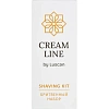 Набор бритвенный Luscan Cream Line картон,200шт