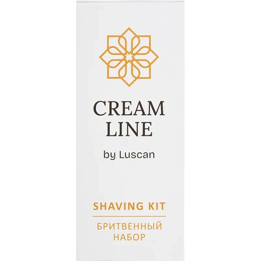 Набор бритвенный Luscan Cream Line картон,200шт