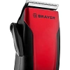 Машинка для стрижки BRAYER 3431BR сетевая. Мощ.15Вт. Стальные лезвия