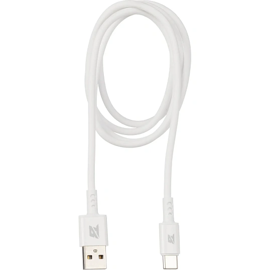Кабель 2,4A, 1м, USB - Type-C, TPE, силикон, белый BT-JCBL-006/U28