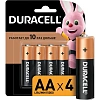 Батарейка DURACELL BASIC АА/LR6-4BL