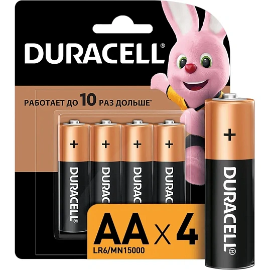 Батарейка DURACELL BASIC АА/LR6-4BL