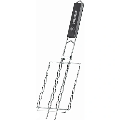 Решетка-гриль для сосисок, колбасок, шпикачек FORESTER, 21x12 см, BQ-N16