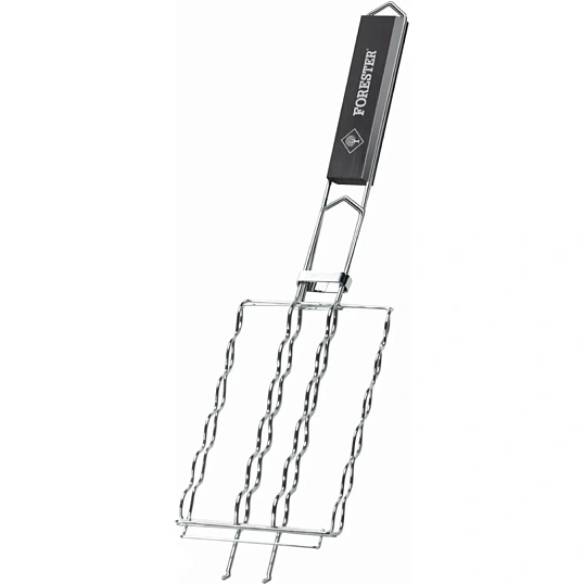 Решетка-гриль для сосисок, колбасок, шпикачек FORESTER, 21x12 см, BQ-N16