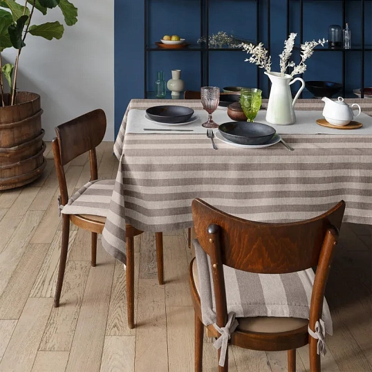 Скатерть Волшебная Ночь 165/200 Зебра-экрю 731766