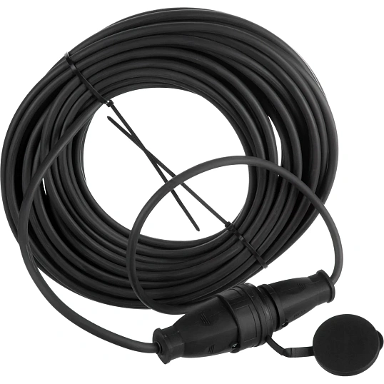 Удлинитель Topfort бублик КГ 2x2,5 кв.мм 20м 16А 1 гнездо б/з.,с/загл.,IP44