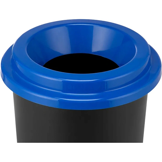 Контейнер для мусора (урна) IDEA ЭКО 50л синяя