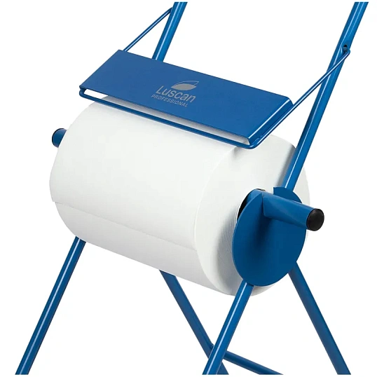 Диспенсер для протирочных материалов на колесах Luscan Prof напольный рул