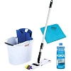Комплект для уборки УльтраСпидМини(ведро10л+отжим+фл34см+Моп)Vileda142985