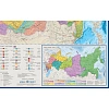 Карта настенная РФ политико-административная 1:5,5млн.,1,58х1,18м