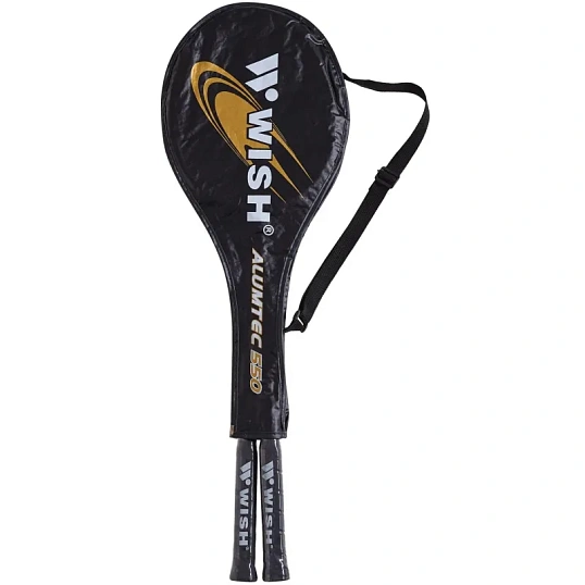 Набор бадминтонный WISH Alumtec  550 (2 ракетки), синий 1/25,УТ-00010005