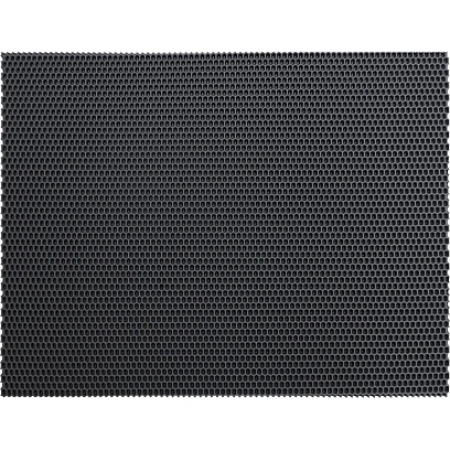 Коврик входной универсальный 60x80x1,1 рисунок Соты (ЭВА) серый_УК060080