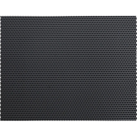 Коврик входной универсальный 60x80x1,1 рисунок Соты (ЭВА) серый_УК060080