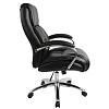 Кресло BN_Dp_EChair-585 TR рецикл.кожа черный, хром