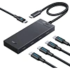 Разветвитель USB UgreenCM806(55334)хаб 5in1 USB-C 10Gbps/4xUSB-C 3.2+PD чрн