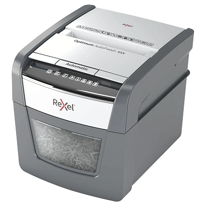 Шредер (уничтожитель) Rexel Optimum AutoFeed+ 45X 4ур.секр.,45лист,20л