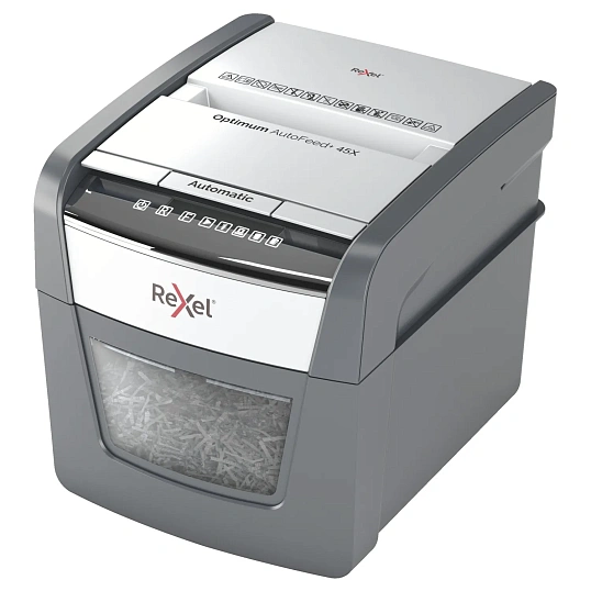 Шредер (уничтожитель) Rexel Optimum AutoFeed+ 45X 4ур.секр.,45лист,20л