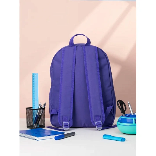Рюкзак Комус Класс SMPL 18L фиолетовый 41х32х14