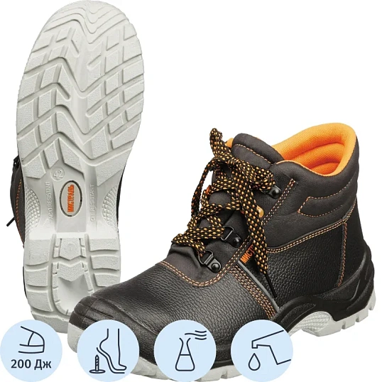 Ботинки Мистраль ПУ/ТПУ с МП и МС р.36 (105251)