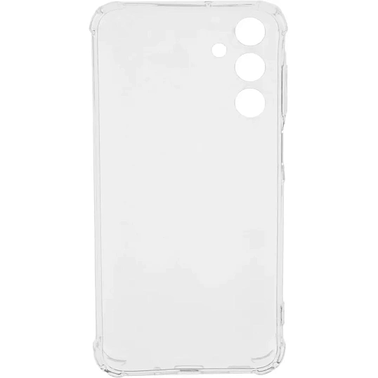 Чехол накладка PERO силикон для Samsung A16 прозрачный усиленный