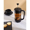 Френч-пресс 1000мл Каската боросил.стекло, пластик ручка (B094)