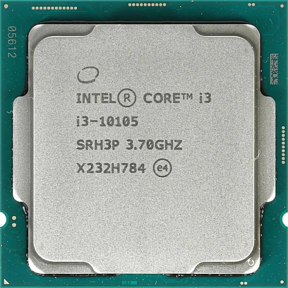 Процессор CPU Intel Core i3-10105(3.7GHz, 6MB, LGA1200)CM8070104291321