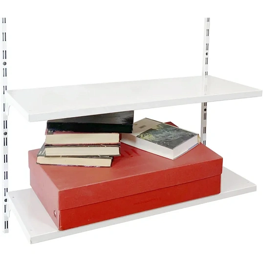 Полка РЭ_металл.усилен.ФОРТ ПУ-07W,д/стеллаж.систем 700x270 белый (701344)