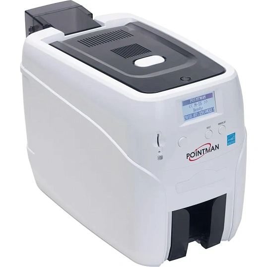 Принтер односторонний Pointman N15, подача-100,прием-50карт, USB&Ethernet