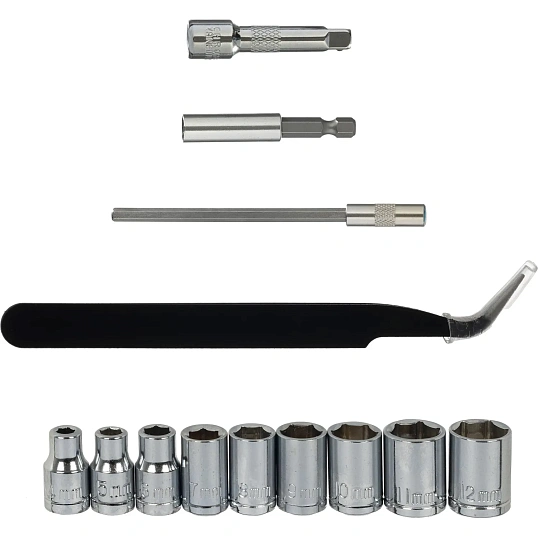 Набор отверток Topfort с трещоткой, битами, головками, 78 предм (9113478)