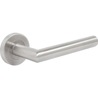 Ручка УЗК_д/межкомн.дв. Стандарт 0201 SS INOX(35-70) хром, комплект