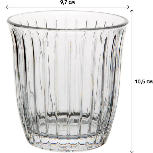 Набор стаканов ДЖОЙ 4 шт.360 мл