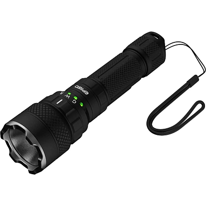 Фонарь EPILSO EPF-245 (карманный,Luminus SST40 10W+2CREE XPE, аккум 18650)