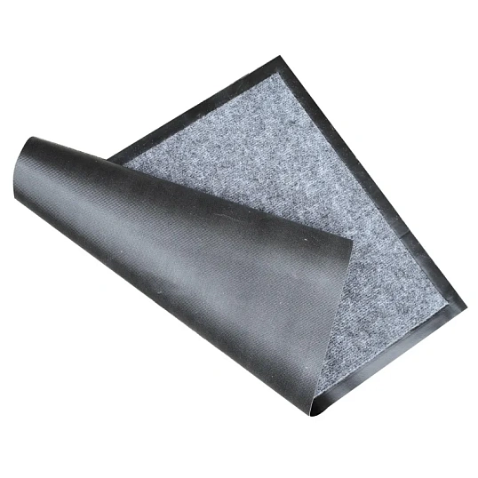 Коврик входной влаговпитывающий 90х120 см серый