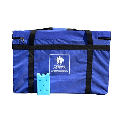 Термосумка медицинская 90 л Т-90-XPS-НК-С синяя