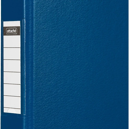 Скоросшиватель пластиковый А4 Attache, ПВХ, 35мм, 220л, синий