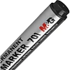 Маркер перманентный M&G 2,3 мм черный